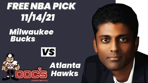 hawks vs bucks prediction today